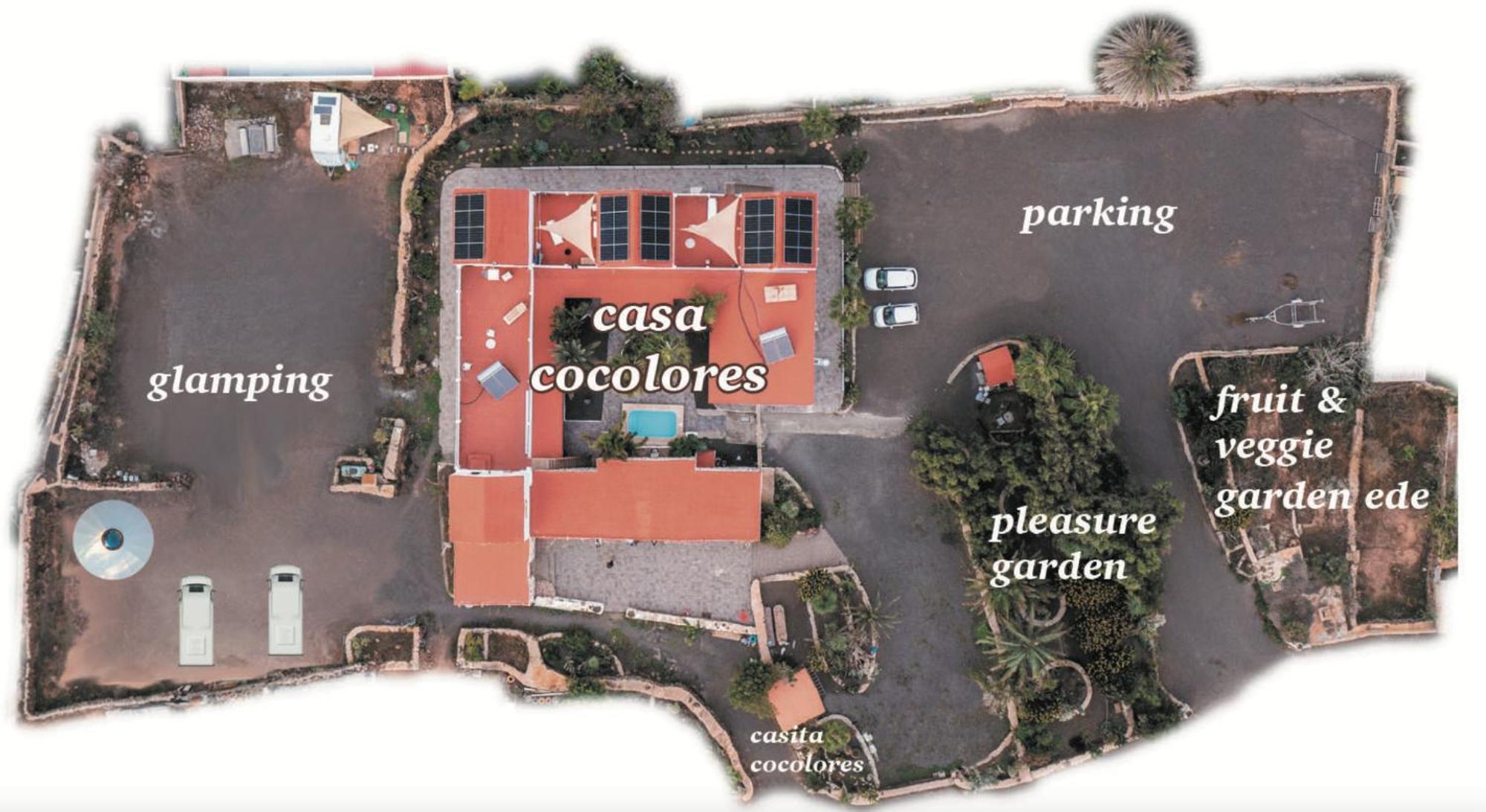 Casa Cocolores Villaverde  ภายนอก รูปภาพ